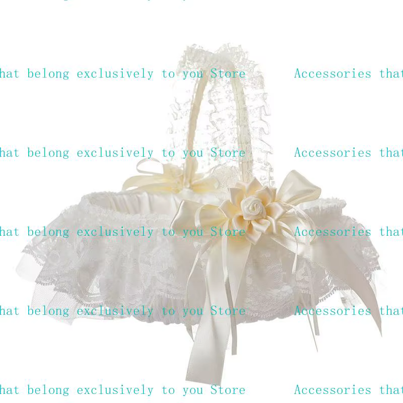 31BB Panier fleurs blanches pour réception mariage