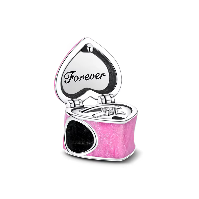 MULA 925 bague de mariage en argent Sterling boîte chaîne pendentif à breloque pour Bracelets bricol
