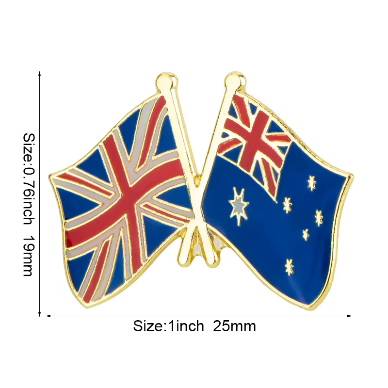 Broche d'insigne de revers de sensation d'Australie