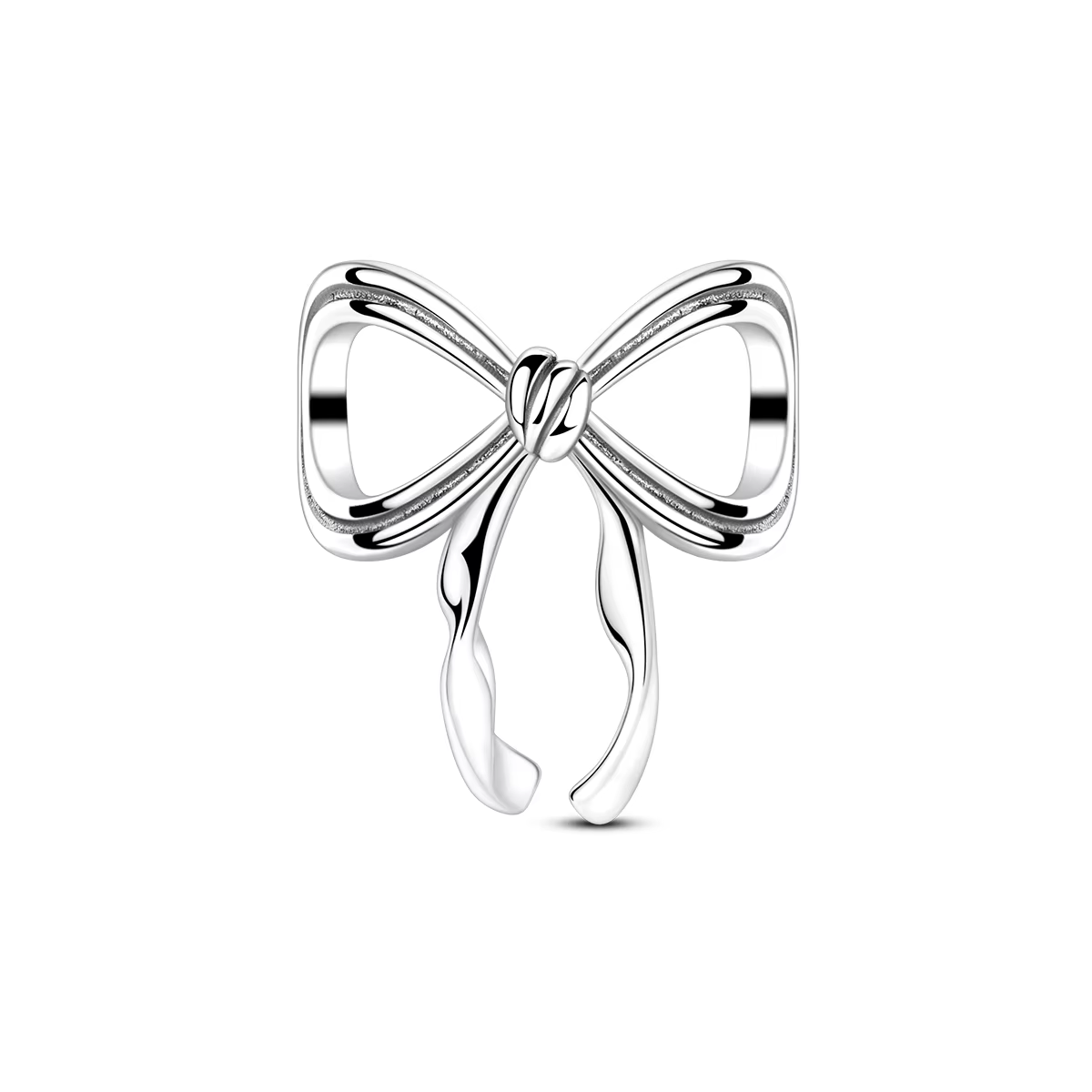 Breloques Originales en Argent Plaqué 925 avec Zircon Rose, Motifs Amour, Famille, Empreinte de Patt
