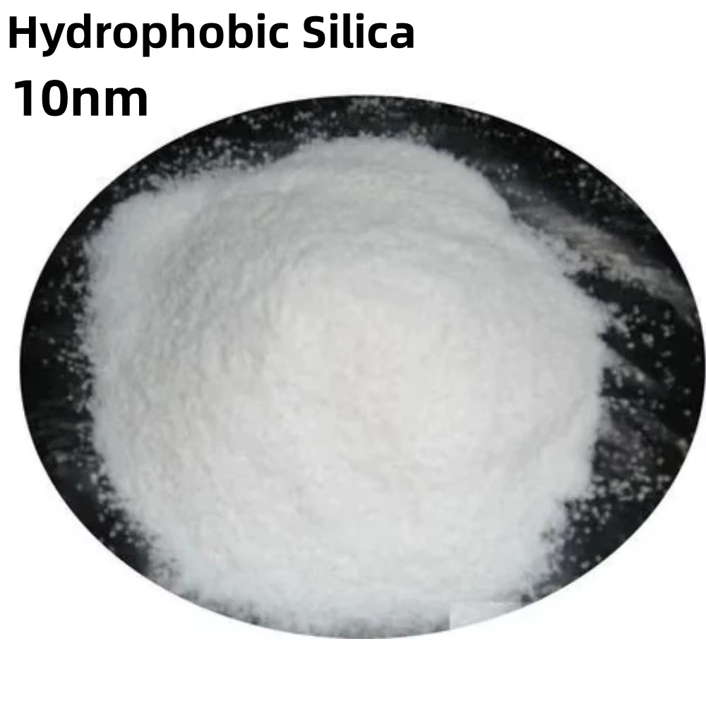 Poudre de silice hydrophobe-10 nm/numéros, pureté 99,8%, nano-revêtement, particules de silice polon
