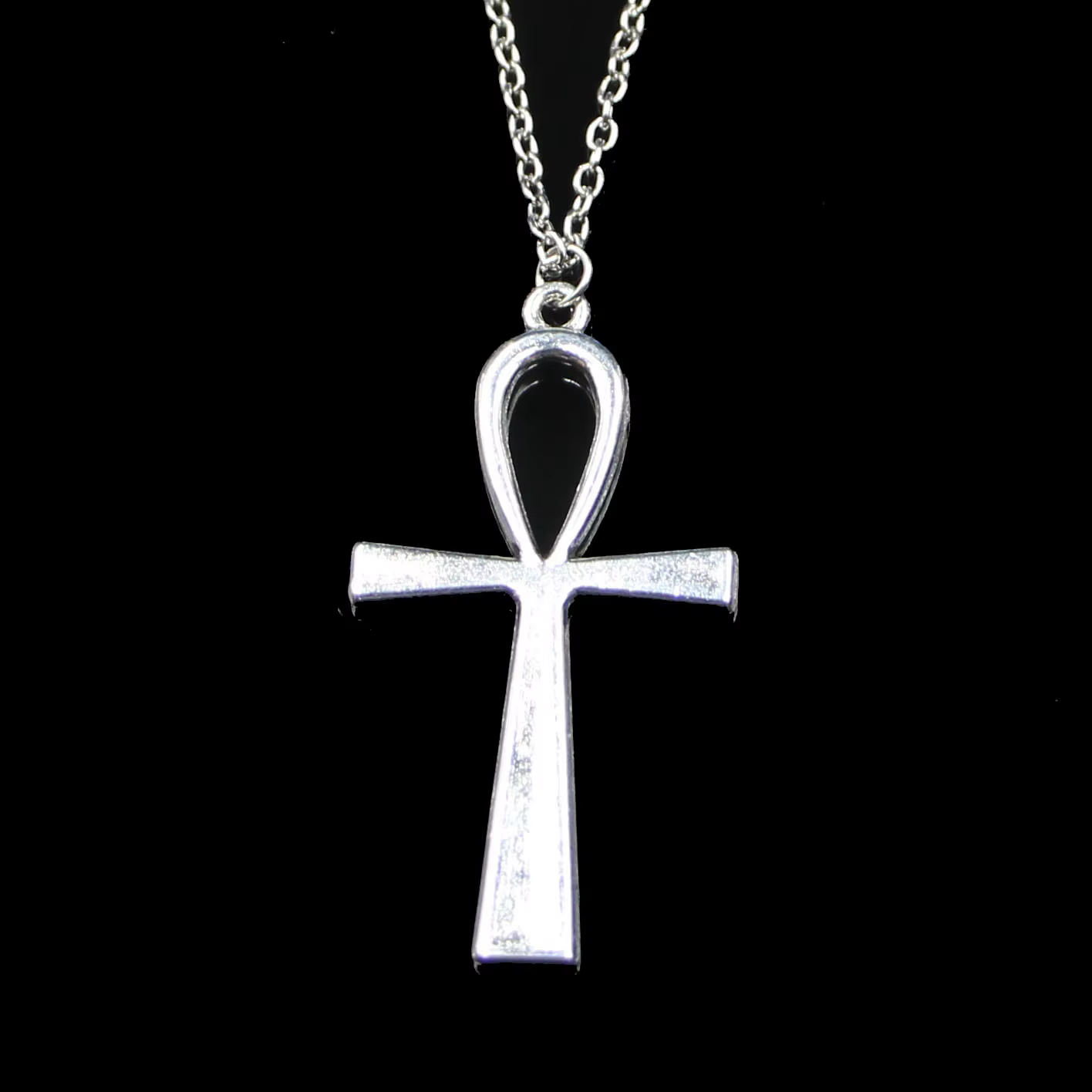 Colliers pour femmes, style simple et classique, avec pendentif croix égyptienne Ankh symbole de vie