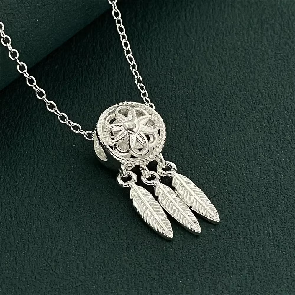 Collier pendentif plume en argent Sterling 925, bijoux de luxe simples pour Couple de dames, cadeau 