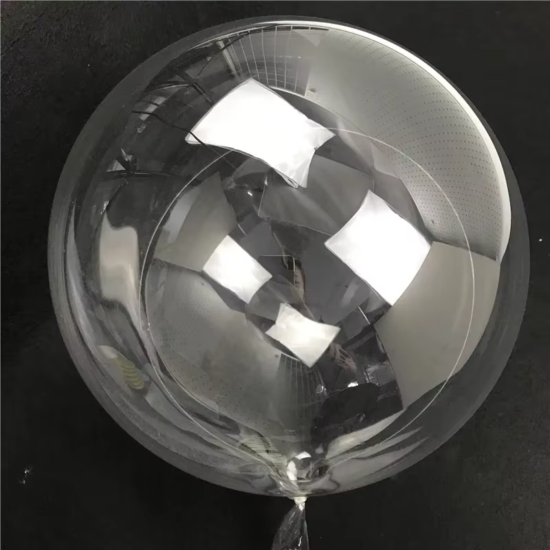 Décoration de mariage ballons à paillettes bricolage boules à bulles transparentes PVC rond hélium B