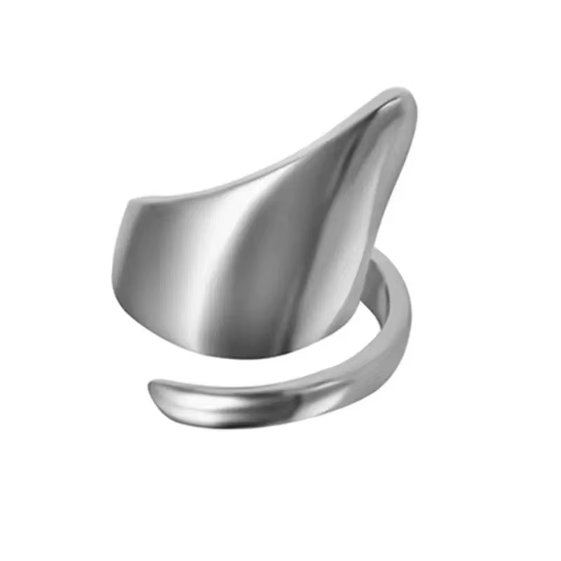 Bagues de fiançailles en argent Sterling 925 pour femmes, bague réglable pour couple, bijoux de créa
