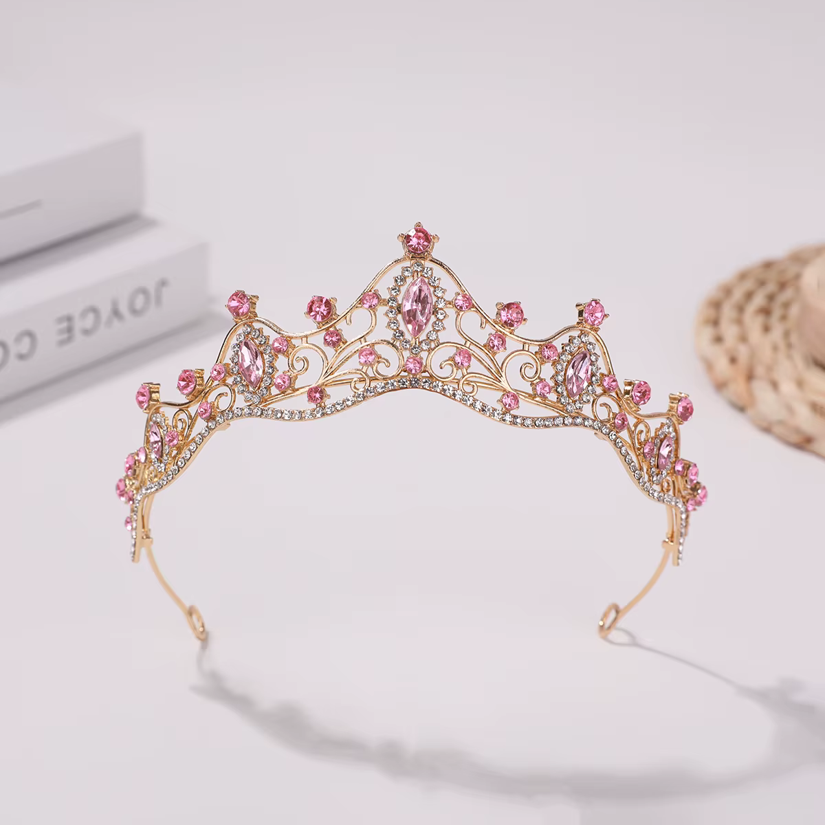 Diadème de mariée de Style coréen pour filles, robe de mariée Simple, accessoire pour cheveux, couvr