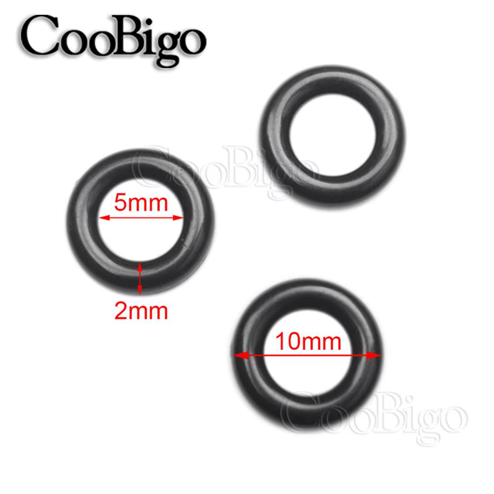 Diamètre Nik25 mm 30mm 35mm 40mm 45mm 50mm Anneau torique en plastique pour vêtements, chaussures, c