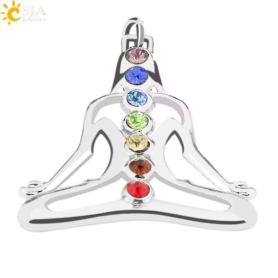 CSJA collier arbre de vie agate pierre naturelle pendentif pierre naturelle collier en pierre nature