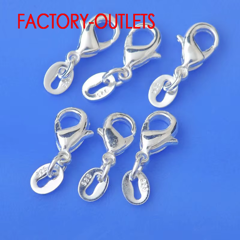 Collier en forme de hain, 10 pièces, style coréen, en 925, obster, lasso ou ewelry
