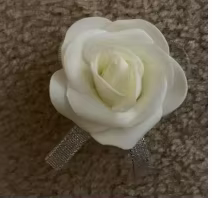 Bouquets de mariage en cascade pour mariée et demoiselle d'honneur, fleur à main en biscuits rose, d