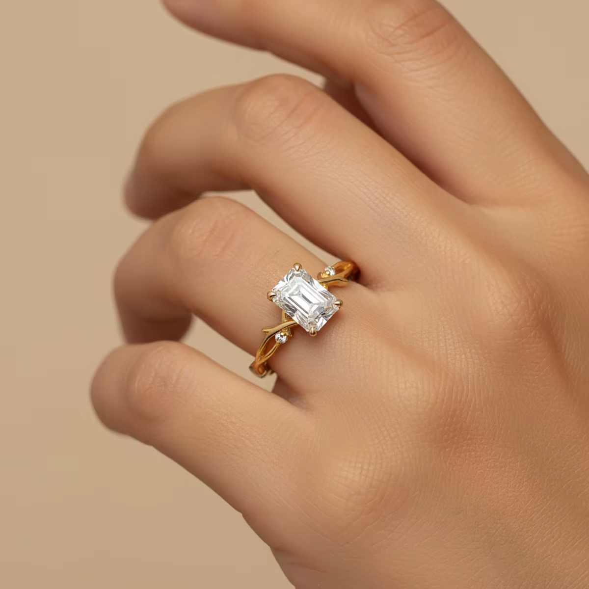 Bague rectangulaire en argent Sterling 925 pour femmes, exquise, à la mode, en Zircon, pour annivers