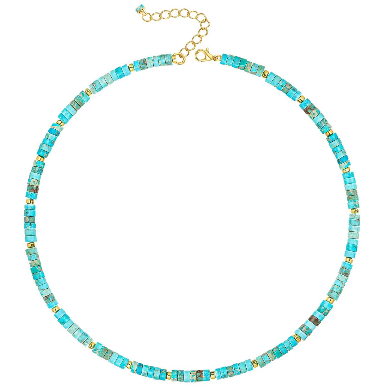 Heishi Style pierres précieuses perles naturelles collier ras du cou perlé pour femmes, bijoux faits