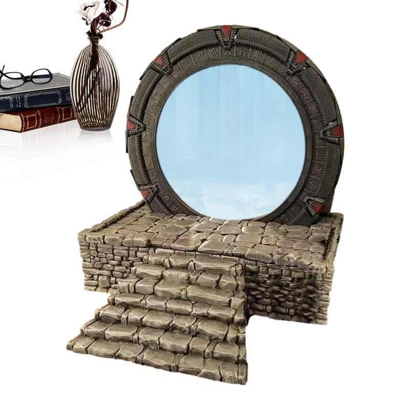 Star Gate Light Mirror Cove, DIS TICS, Cosplay Prop, Anime Engineer, Collectable Sculpture, Model To