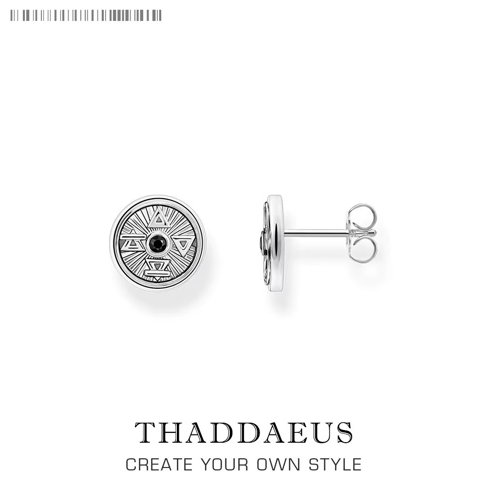 Boucles d'oreilles en argent sterling 925 véritable, éléments de la nature, Europe, vintage, bijoux 
