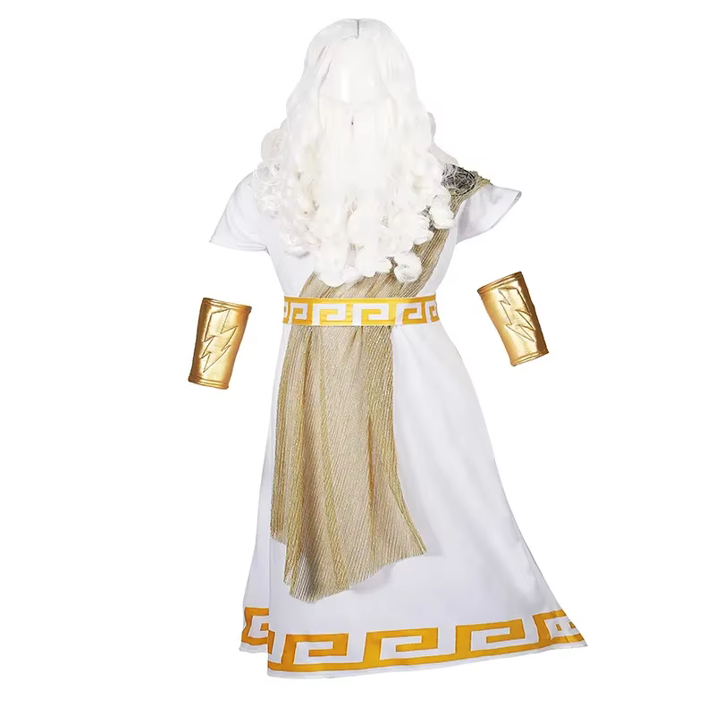 Costume Zeus de la mythologie grecque antique pour la journée des enfants, Costume romain, Costume d