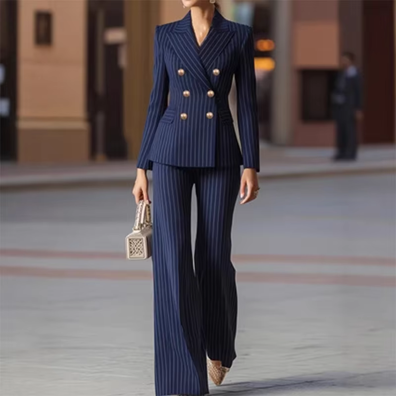 Modigirl – manteau formel bleu pour femme, vêtements d'extérieur, nouvelle collection automne-printe