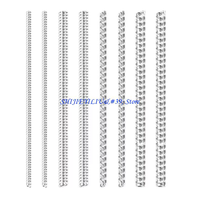 E21F – ensemble 8 outils réducteurs taille bague, spirales à ressort, tendeur Invisible, Inserts bag