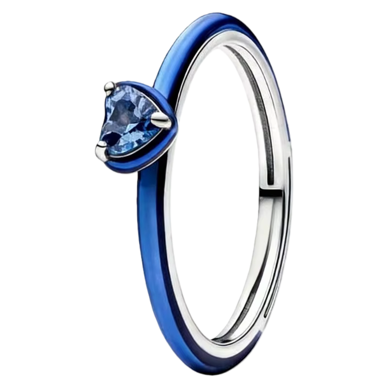 Bague en argent S925, motif nœud simple, série flocon de neige et fleur de glace, bijou tendance