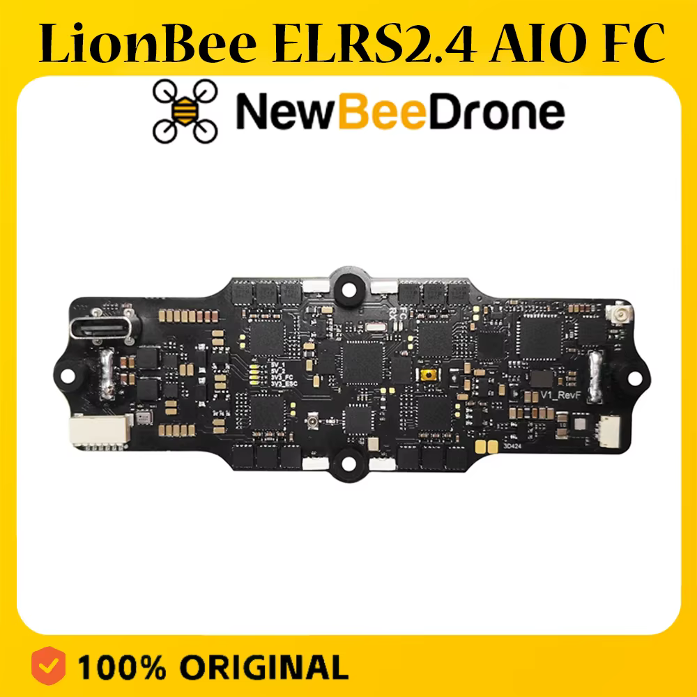 Contrôleur de vol NewBeeDrone LionBee Long Range ELRS2.4 AIO pour Micro FPV longue portée 1S
