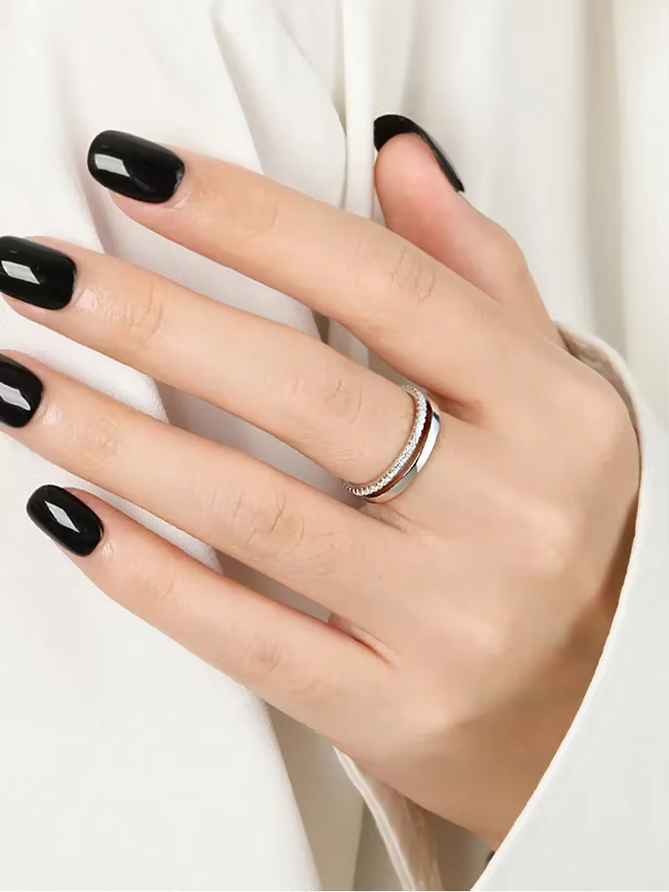 Bague en argent Sterling 925 pour femmes, magnifique bague classique en Zircon scintillant, fiançail