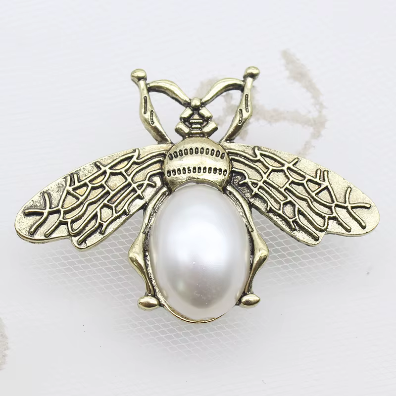 Alliage perle équation accessoires de bijoux, DIY bijoux vêtements 10 pièces, 33x46mm