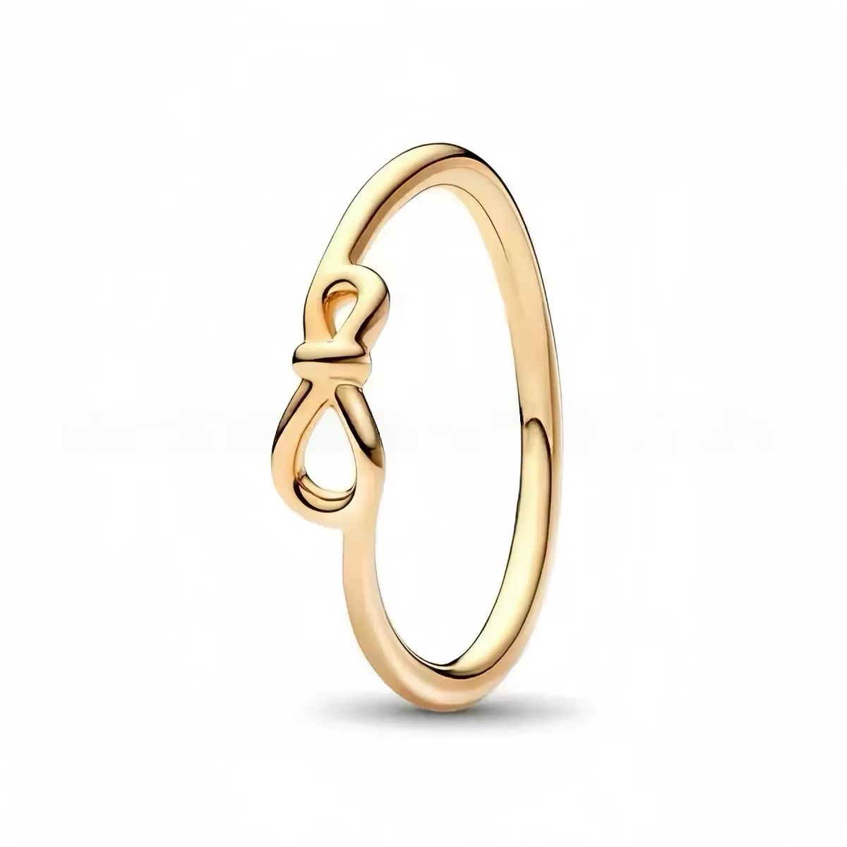 Bague Soleil et Lune Tendance pour Fête, Bague Nœud en Zircon, Bague en Argent Sterling S925, Bijoux