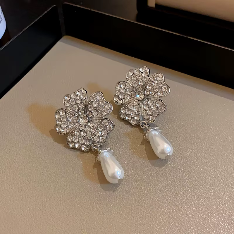 Parures de bijoux pour femmes, style Fête des Fleurs, luxe français, avec colliers multicouches en p