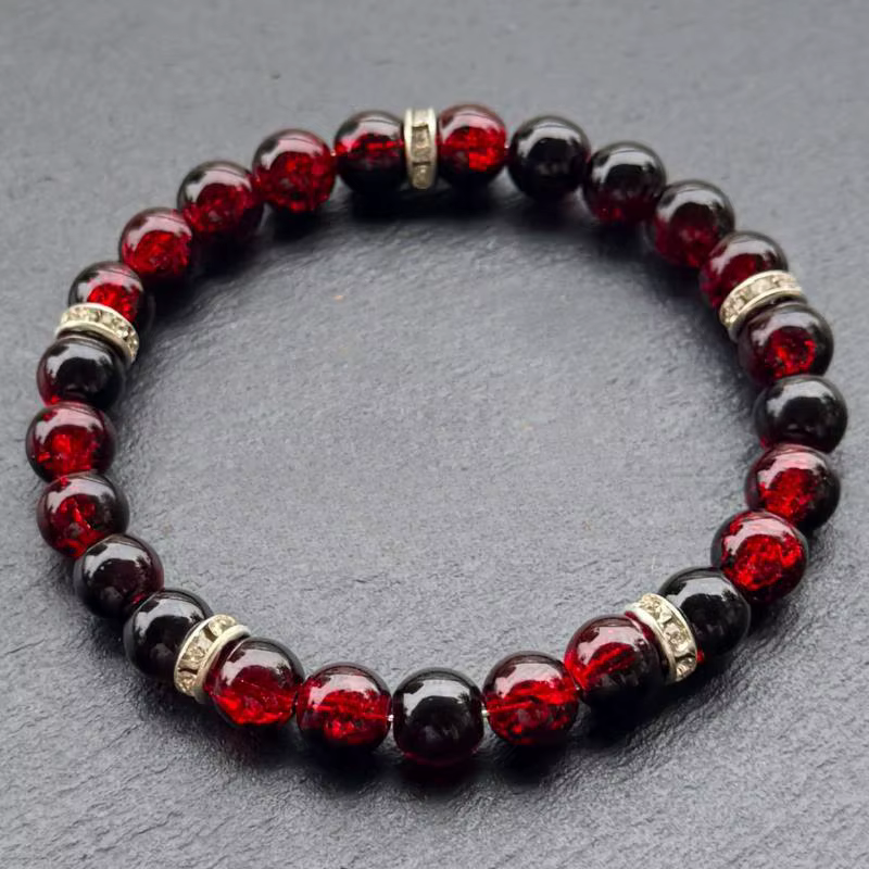 Bracelet anti-anxiété en perles, bijoux assortis pour couples, pour soulager le stress, style bohème