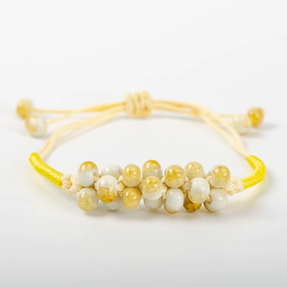 Bracelets faits à la main avec perles en céramique pour femmes, style ethnique Boho, bijoux DIY # GY