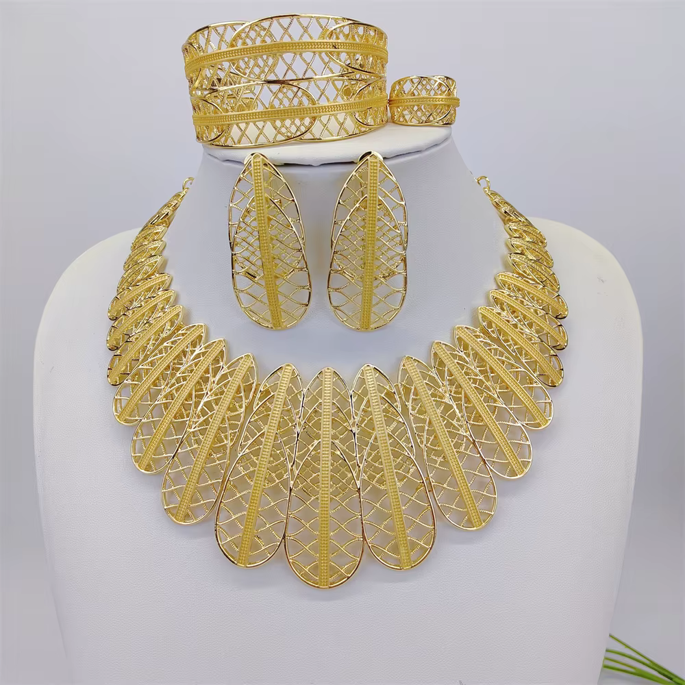 ESALE Bijoux de mode classiques, bijoux africains pour femmes