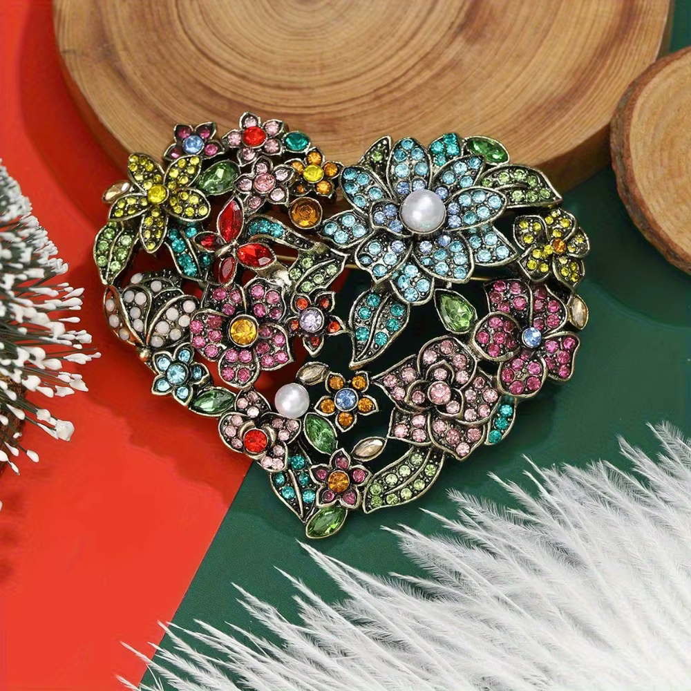 Belle broche d'amour animale paon phénix de luxe pour hommes et femmes, accessoires de bijoux, maria