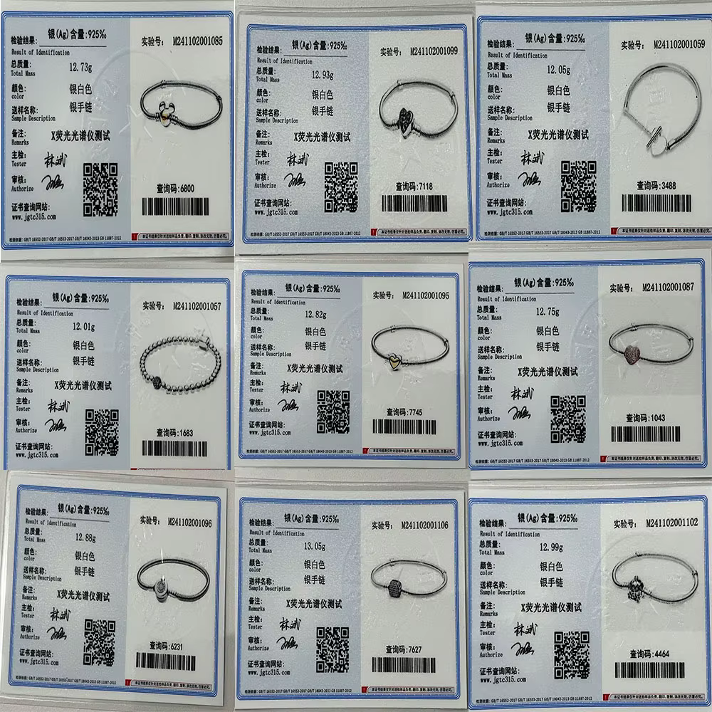 MINISO – bracelet en os de serpent avec couronne en argent sterling S925, adapté au bracelet DlY ori