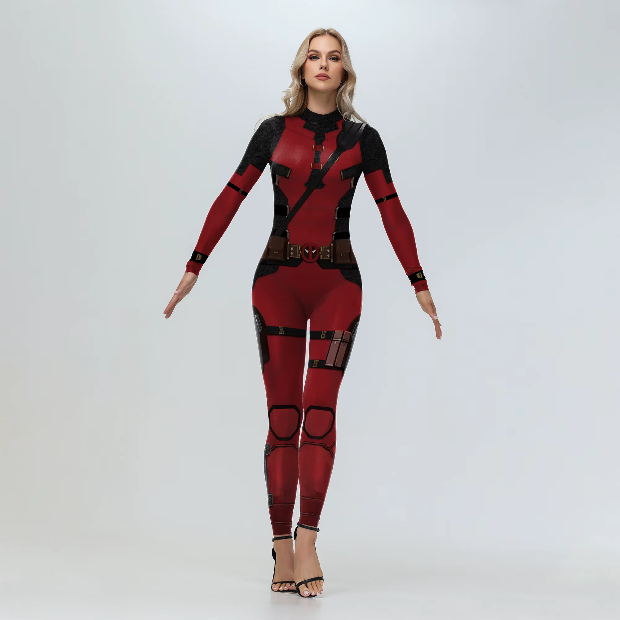 [Tu es mon Secret] Costume de super-héros Cosplay Anime fête d'halloween Zentai Catsuit femmes homme