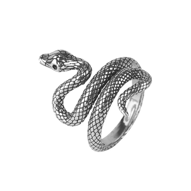 Bagues serpent en argent Sterling 925, bagues réglables pour femmes, fiançailles, mariage, bijoux de