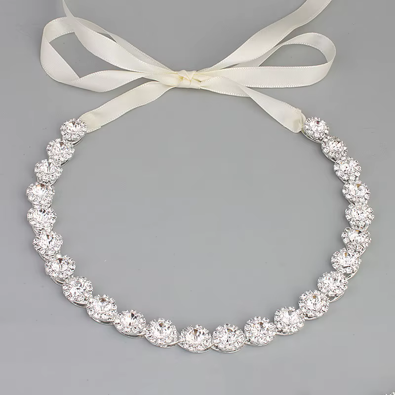 Strass bandeau cheveux décoration pièces cristal mariage casque mariée bandeau cheveux bijoux pour m