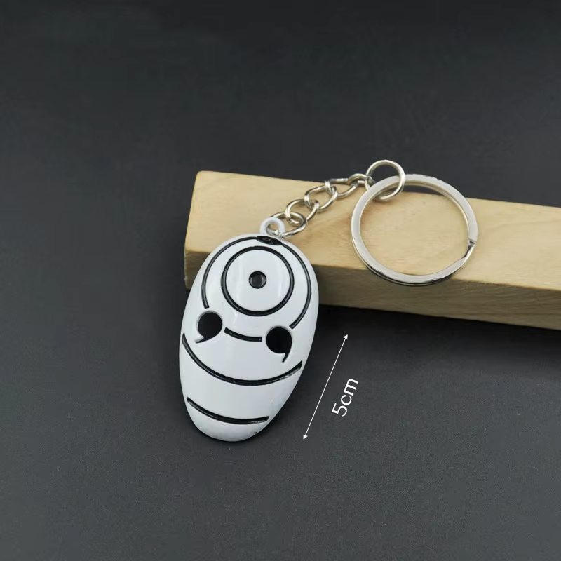 Anime NarAAKeychain Cartoon, Uchiha Obito, Uchiha Madara, NarAAMetal Keyring Pendant, Akatsuki ChaLi