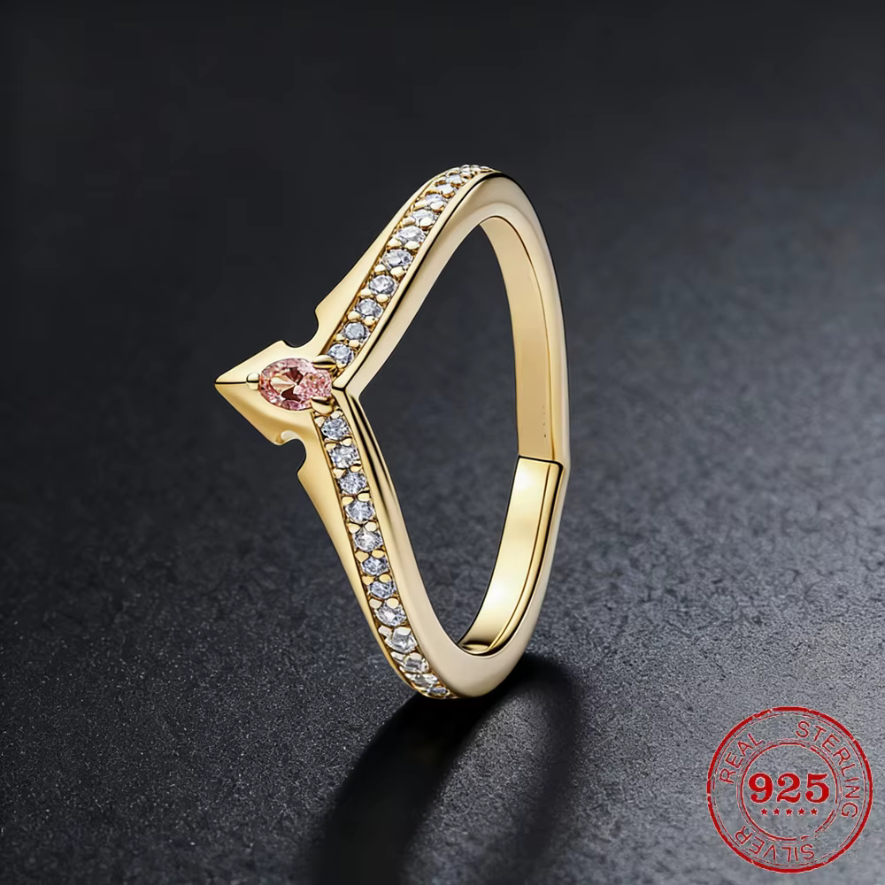 Bague en argent sterling 925 avec moissanite en forme de cœur pour femme, pour mariage, couple, anni