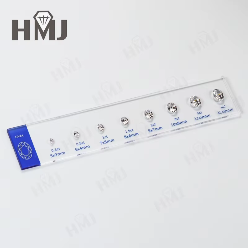 Réglage des bijoux pierres précieuses taille diamant Carat bague Sizer testeur outils de guidage com