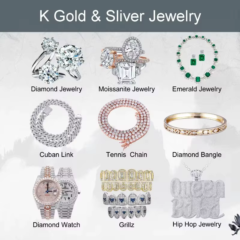 Bijoux en diamant cultivé en laboratoire personnalisés Mylene, pendentif en or massif gravé sur mesu