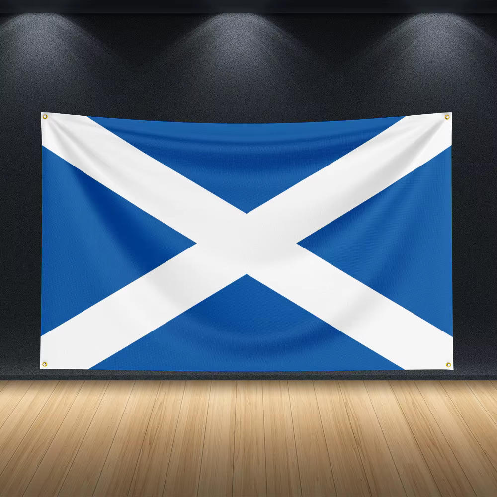Drapeau de PAOPAO de drapeau d'Écosse de 3X5Ft pour la décoration
