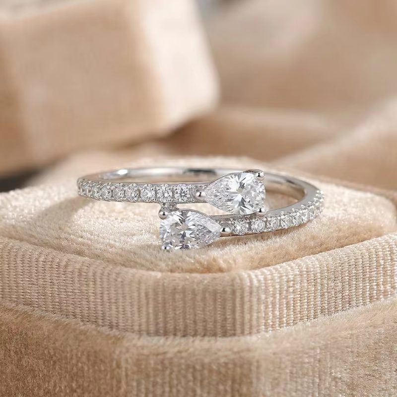 Bague exquise en argent Sterling 925 pour femmes, bijoux de cérémonie de fiançailles, à la mode, chi