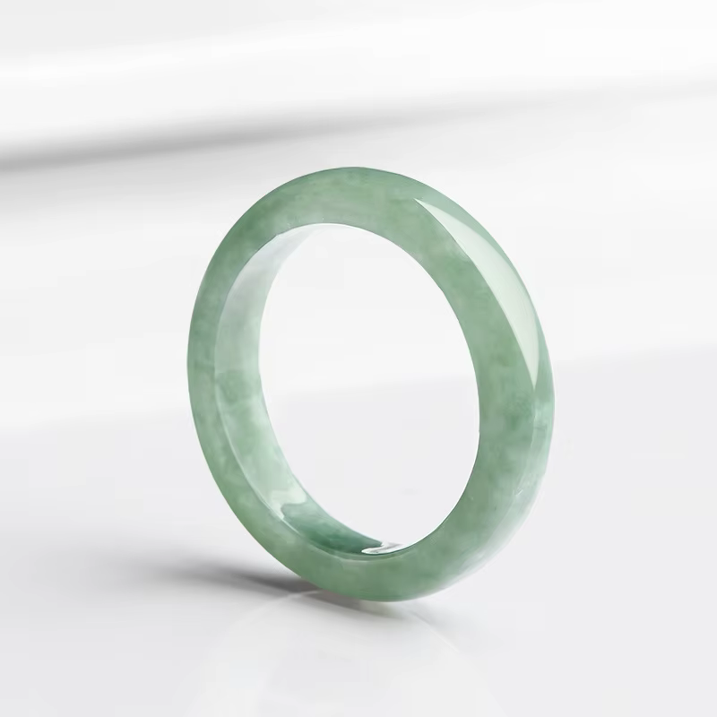 Bagues en Jade birman pour femmes, bijoux émeraude naturelle, pierres précieuses, Talismans blancs, 