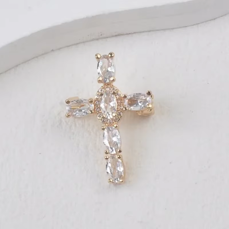 Broches croix biscuits pour femmes et hommes, insigne de document en cristal, épinglettes unisexes, 