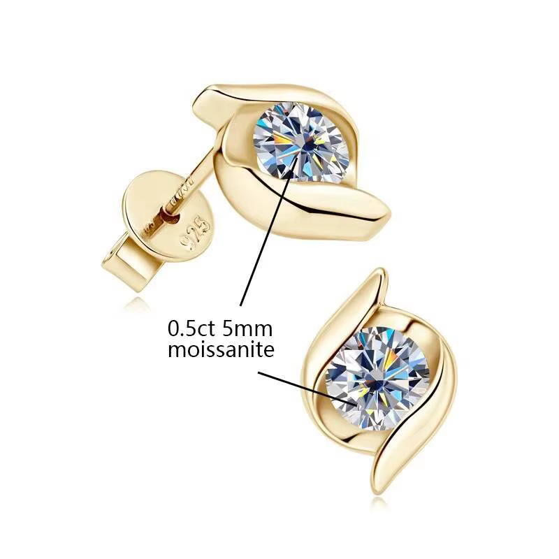 JoiasHome – ensemble de bijoux en argent Sterling 925 pour femmes, boucles d'oreilles et collier ave