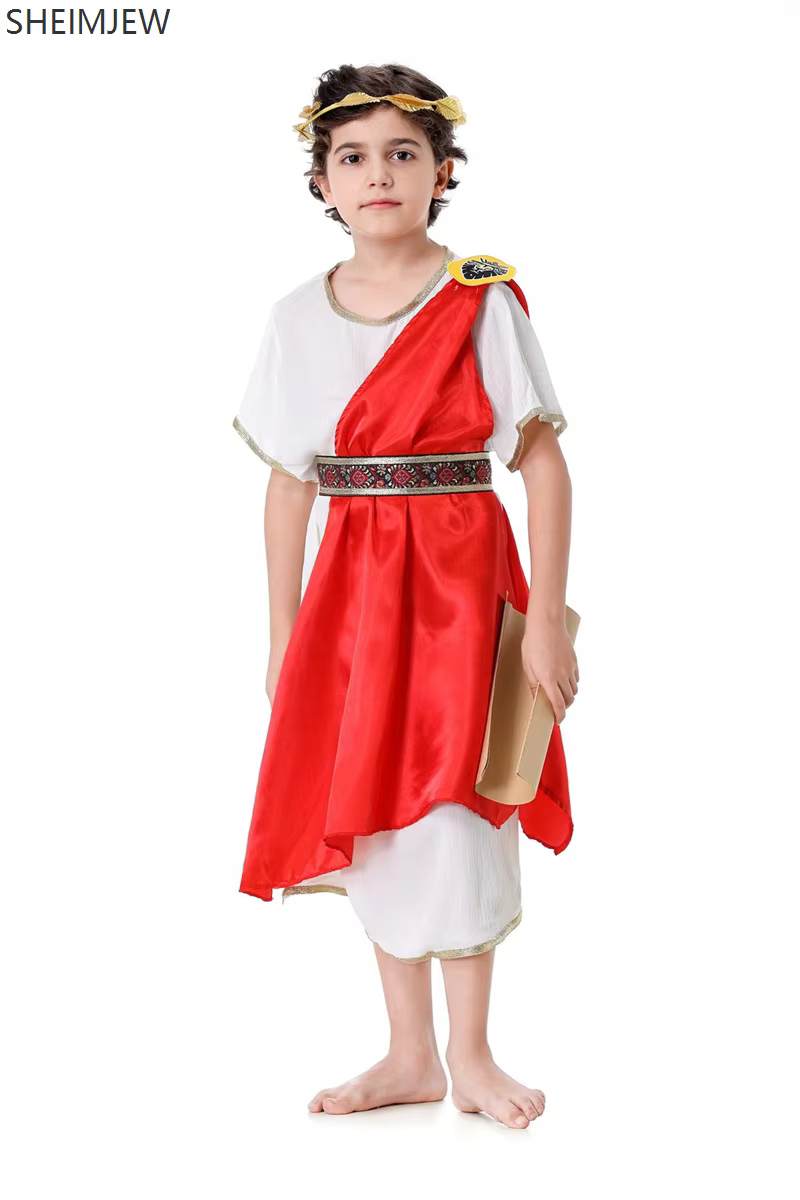 Costume de déguisement unisexe pour Halloween, carnaval, cosplay de guerrier romain ou spartiate, av