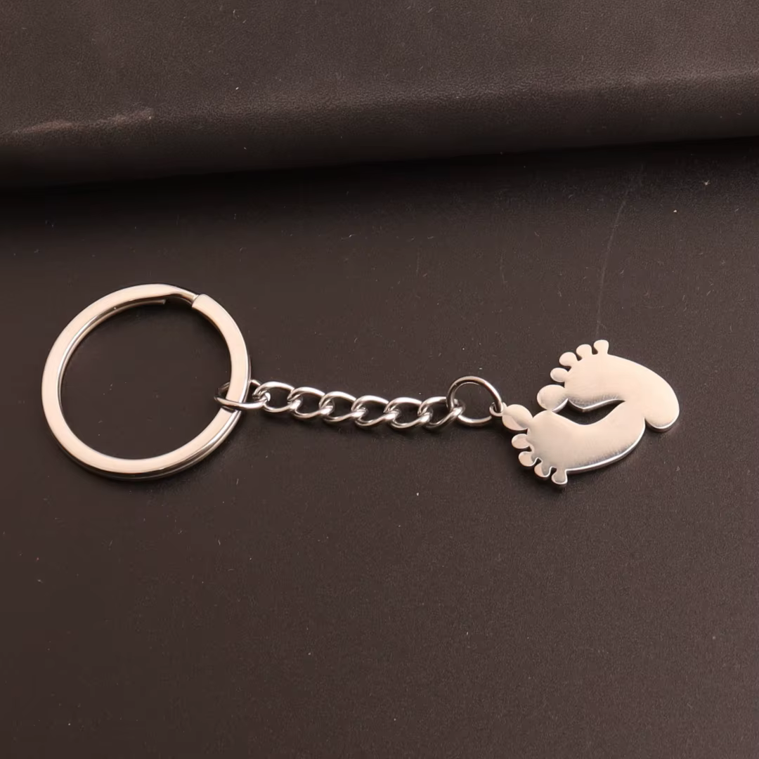 Collier de pied de bébé personnalisé, chaîne avec nom personnalisé, cadeau pour nouveau-né, pour fem