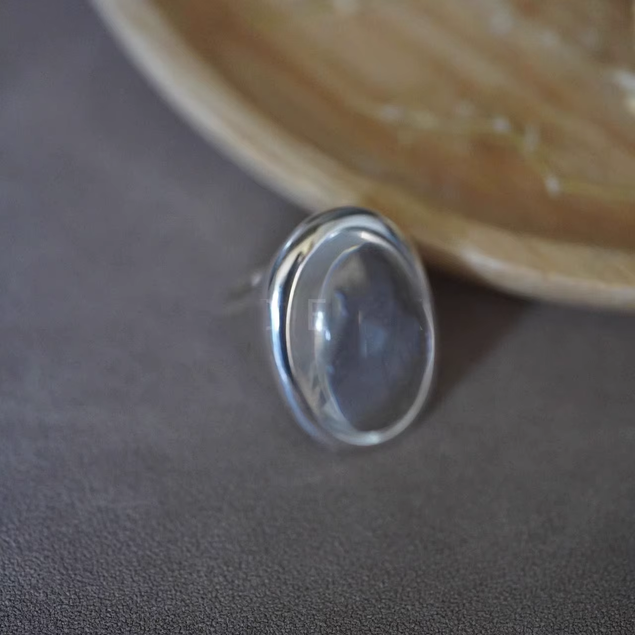 Bagues en argent Sterling 925 pour femmes, Vintage, fait à la main, réglable, rétro, grande pierre, 