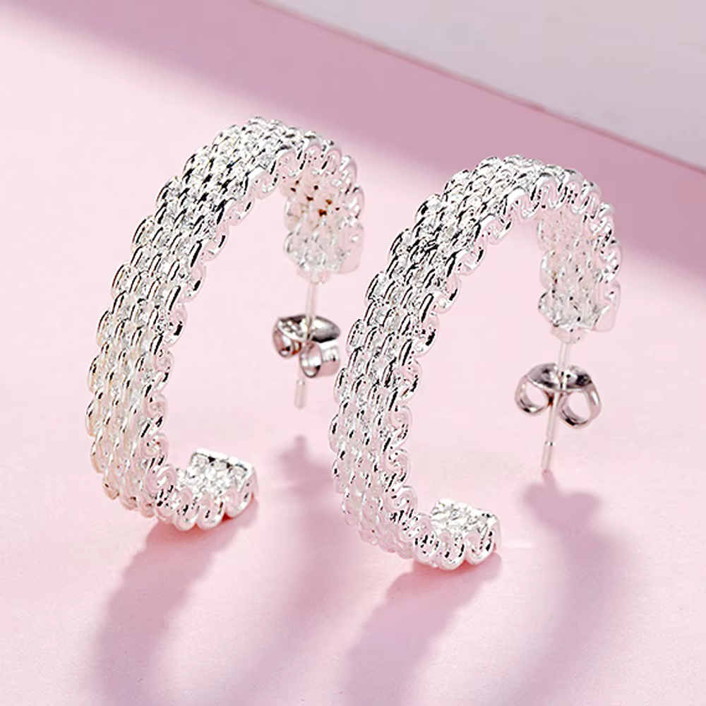 Boucles d'oreilles à breloques en argent Sterling 925 pour femmes, cadeaux de noël créatifs, bijoux 