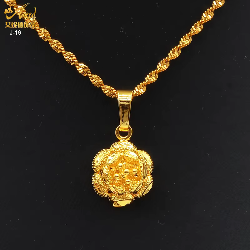 Ensemble de bijoux de mariée nigériane plaqués or pour femmes, ensemble de boucles d'oreilles et col