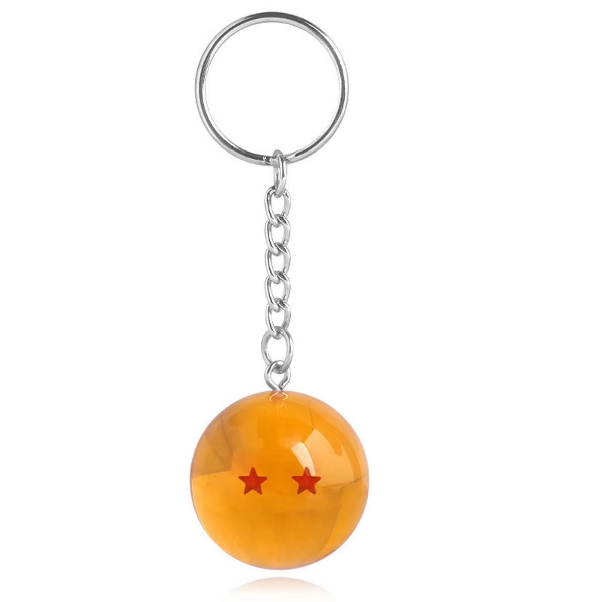 Dessin animé japonais Dragon Ball 1-7 étoiles boules porte-clés figurines jouets porte-clés pendenti